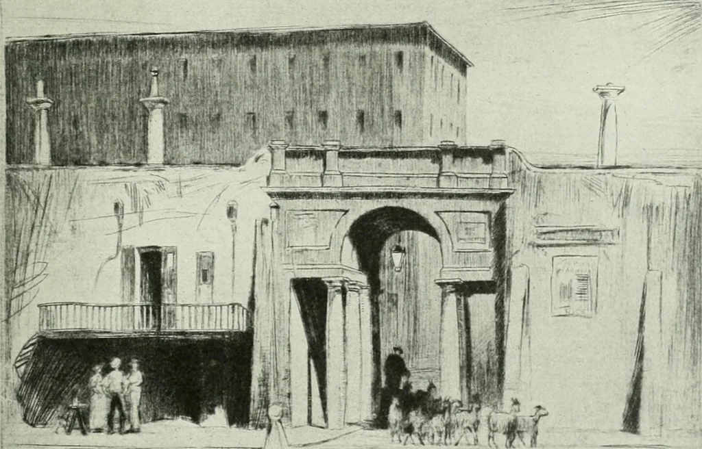 An illustration from Studio international, 1893, leaf 278
