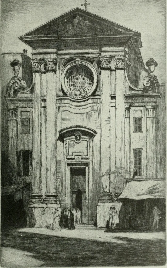 An illustration from Studio international, 1893, leaf 282