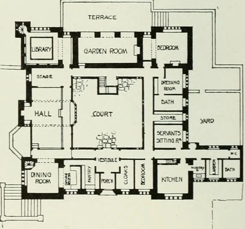 An illustration from Studio international, 1893, leaf 283