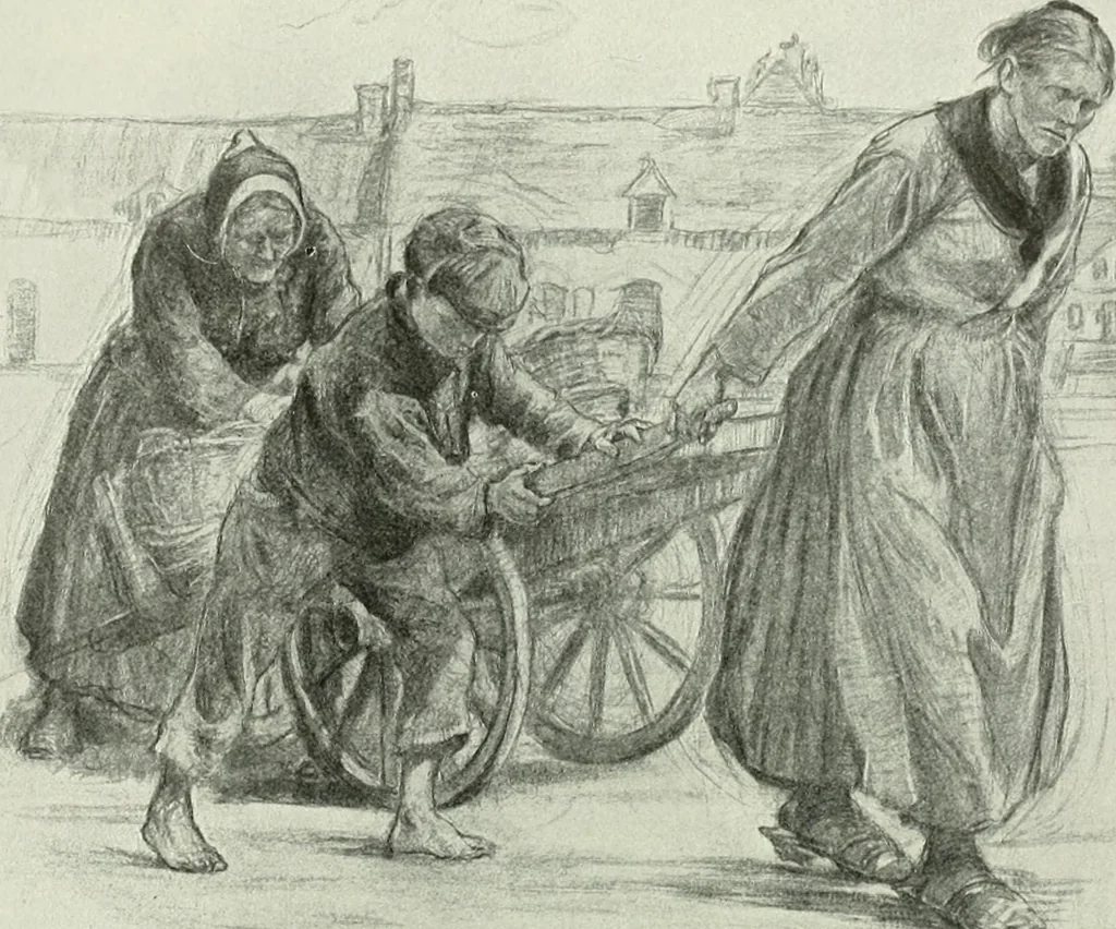 An illustration from Studio international, 1893, leaf 295
