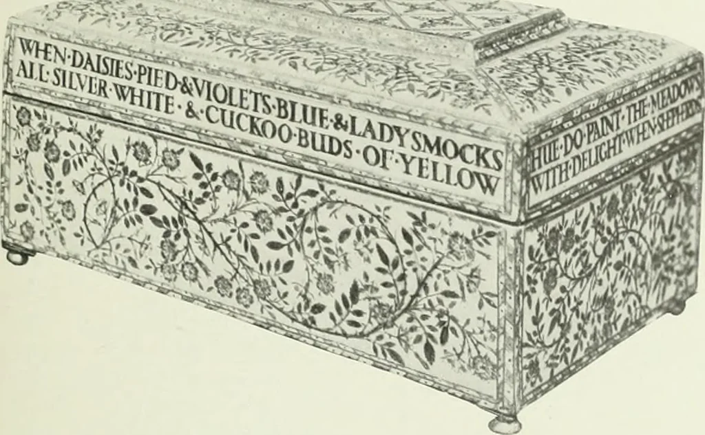 An illustration from Studio international, 1893, leaf 296