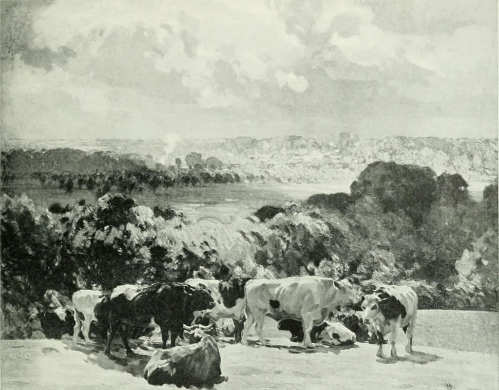 An illustration from Studio international, 1893, leaf 30