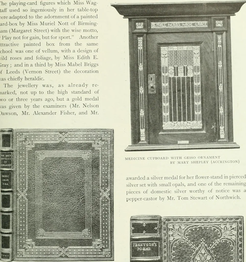An illustration from Studio international, 1893, leaf 304