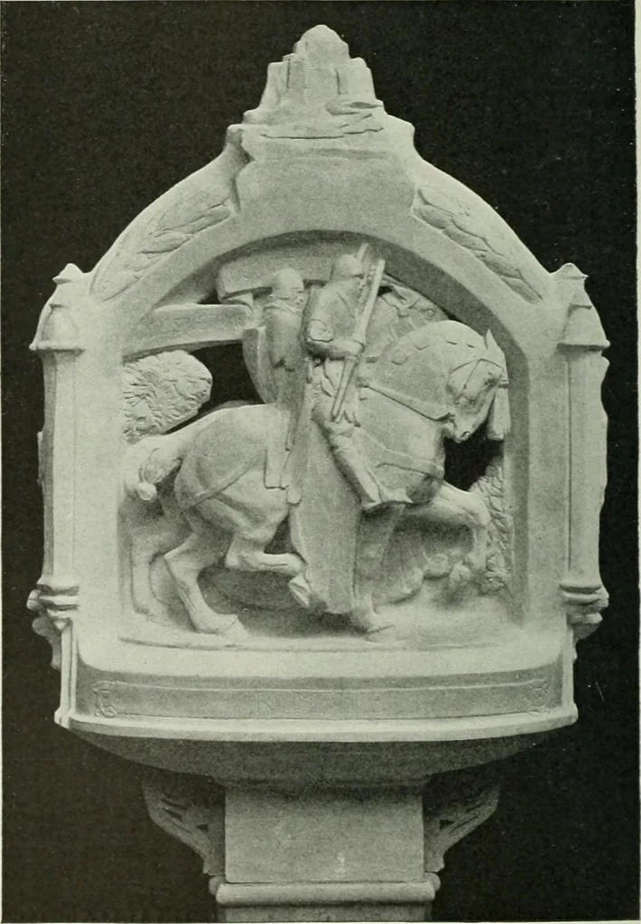 An illustration from Studio international, 1893, leaf 313