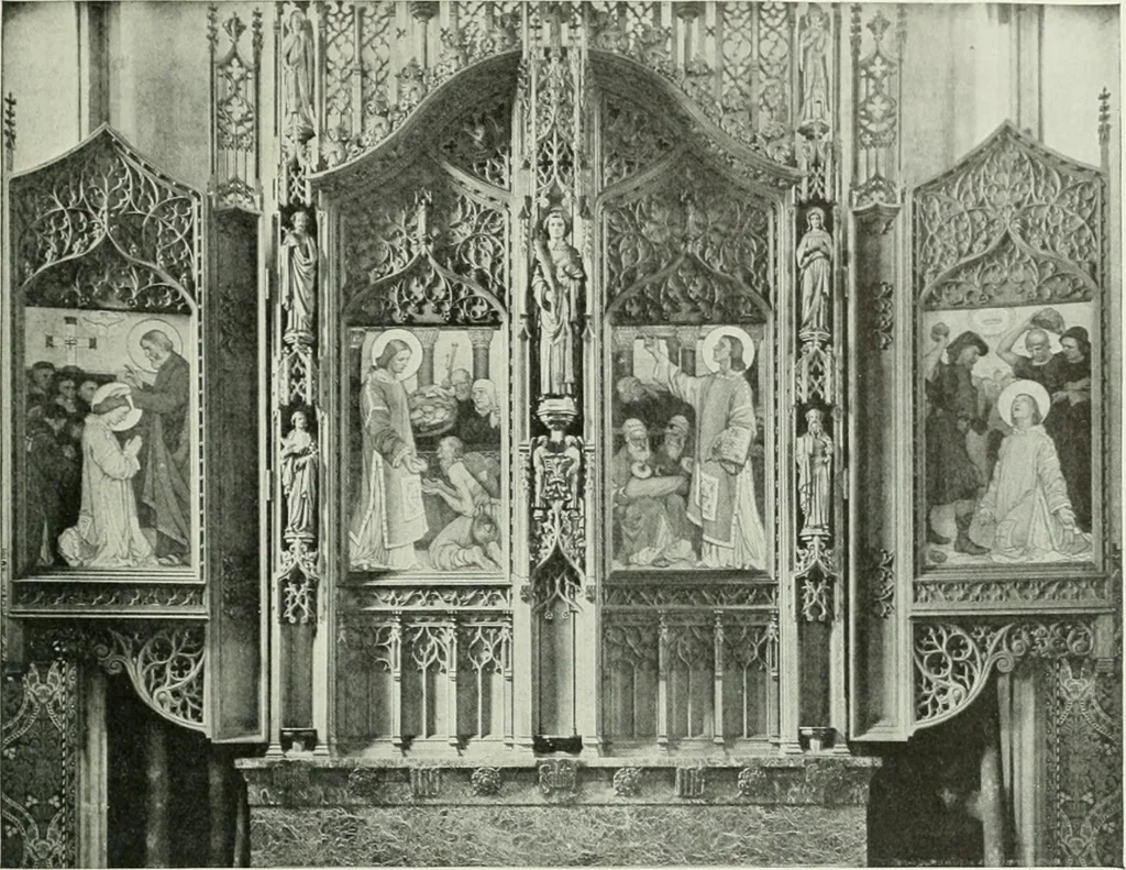 An illustration from Studio international, 1893, leaf 314