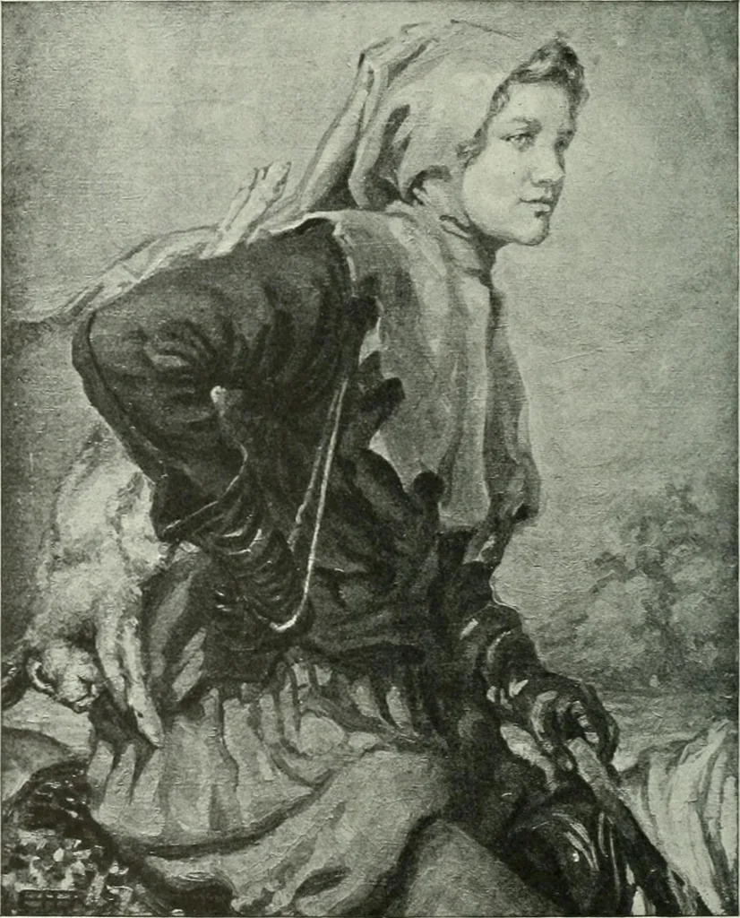 An illustration from Studio international, 1893, leaf 317