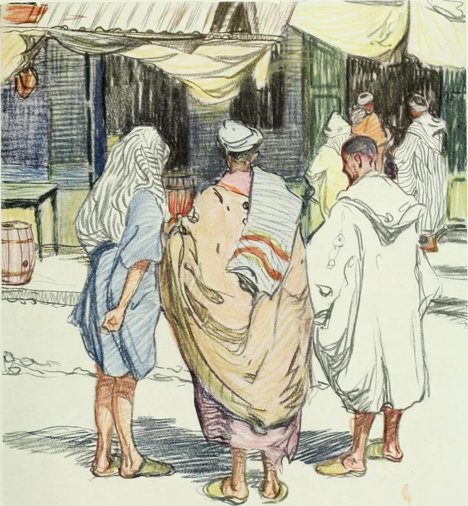 An illustration from Studio international, 1893, leaf 318