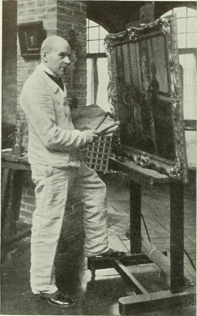 An illustration from Studio international, 1893, leaf 321
