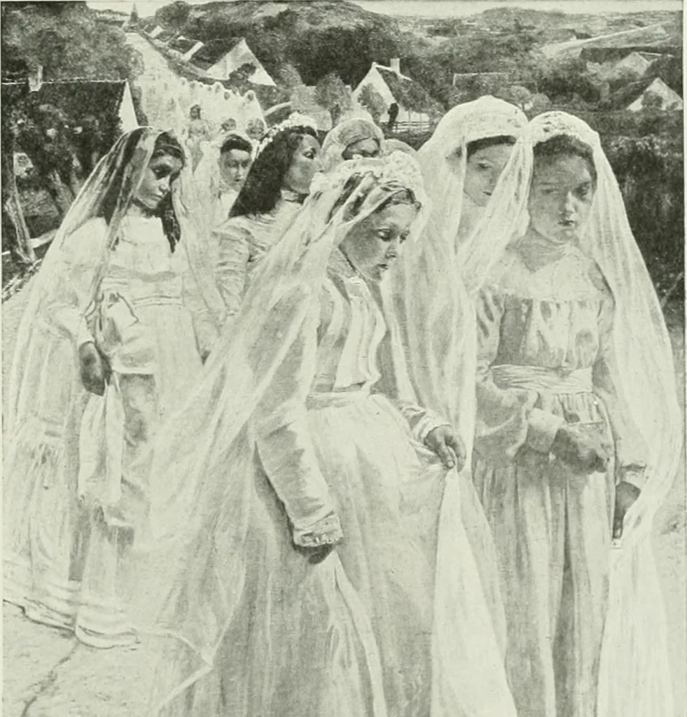 An illustration from Studio international, 1893, leaf 324