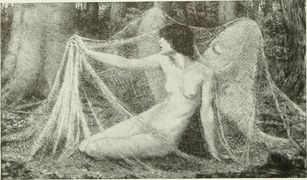 An illustration from Studio international, 1893, leaf 335