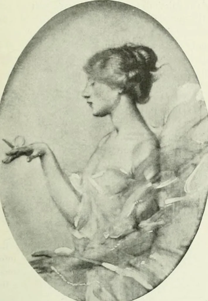 An illustration from Studio international, 1893, leaf 336