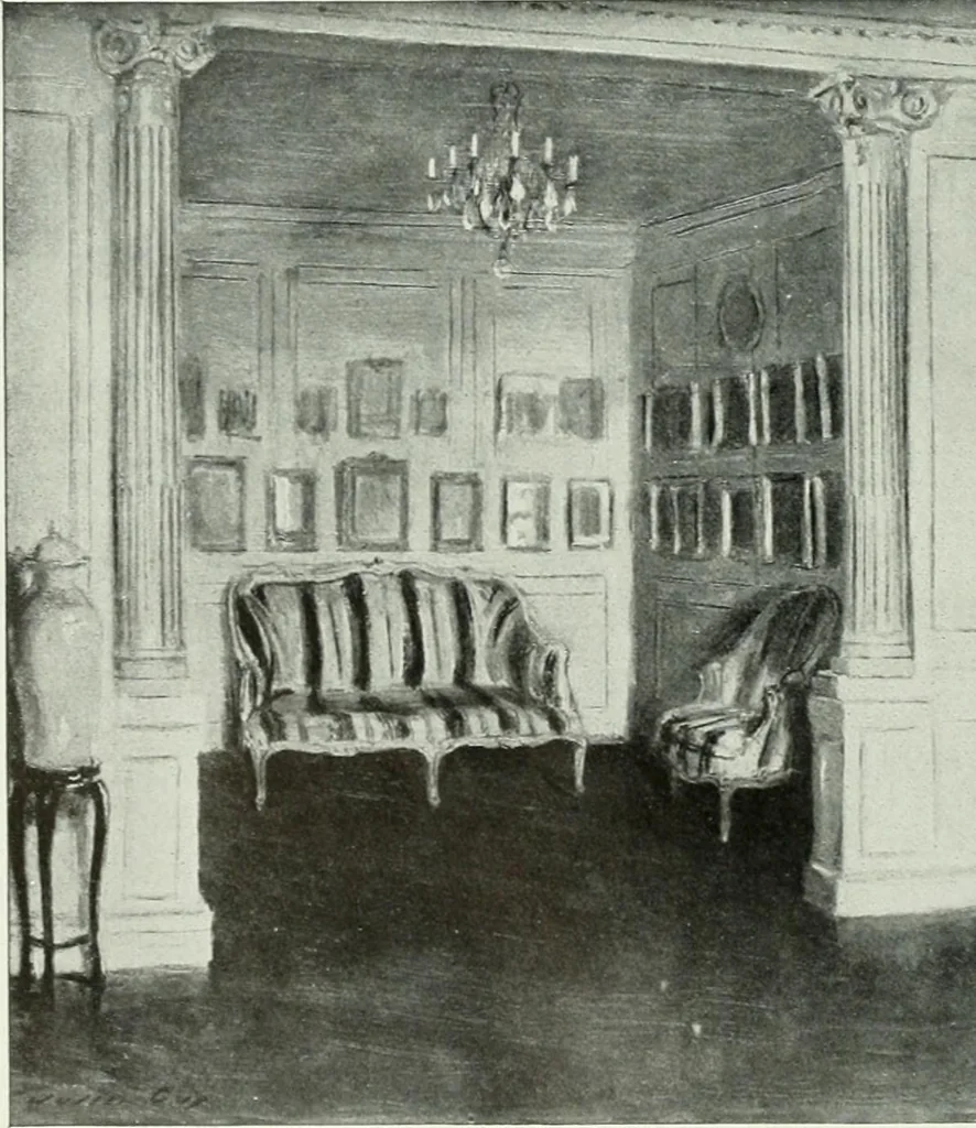 An illustration from Studio international, 1893, leaf 51