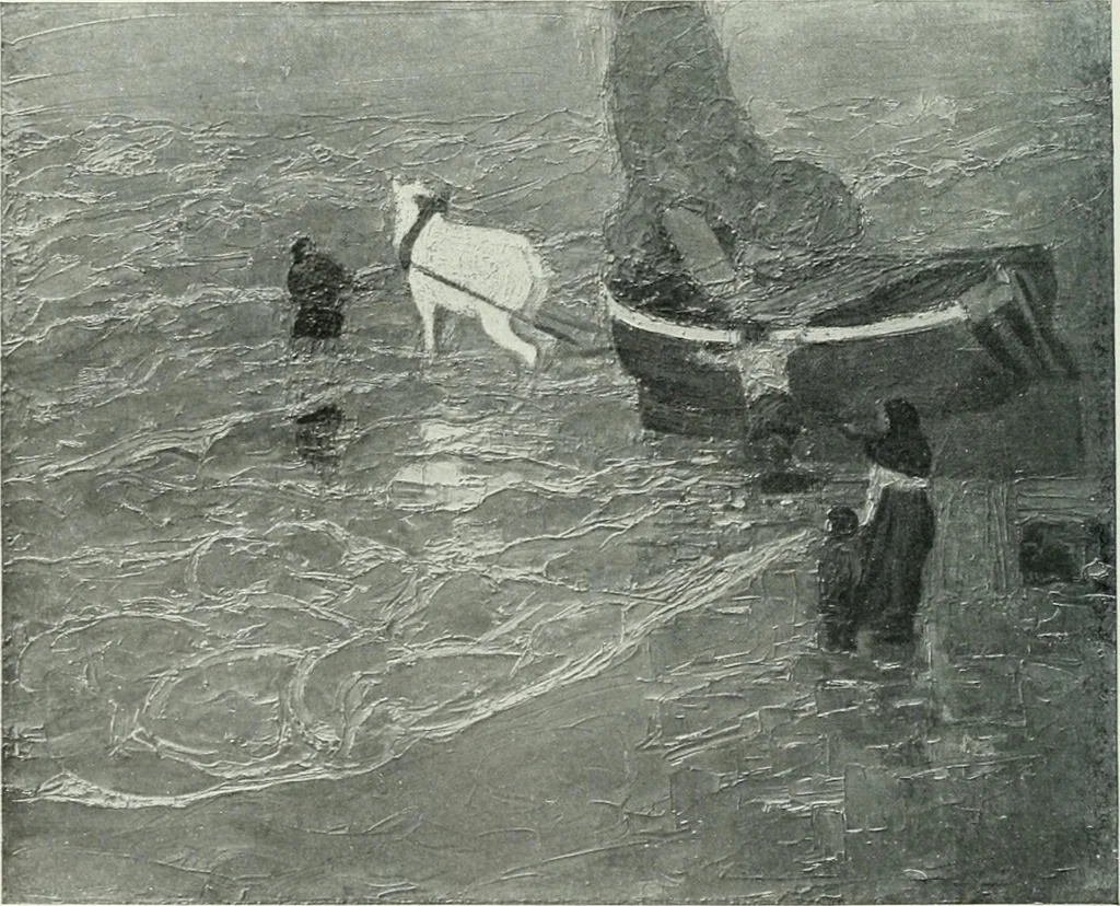 An illustration from Studio international, 1893, leaf 53