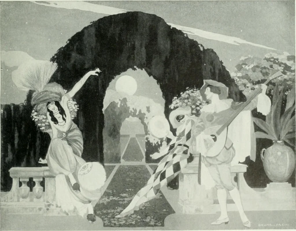 An illustration from Studio international, 1893, leaf 58