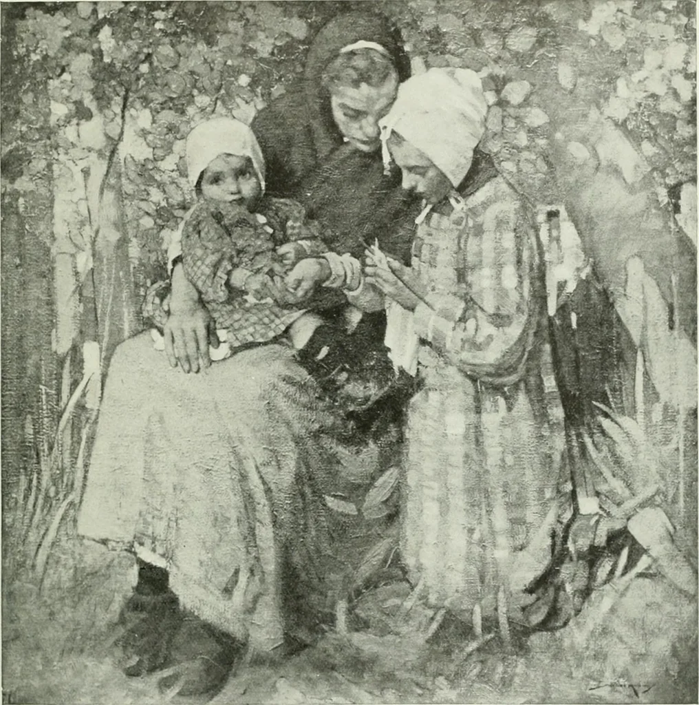 An illustration from Studio international, 1893, leaf 68