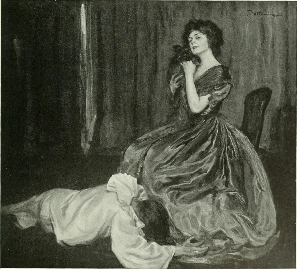An illustration from Studio international, 1893, leaf 76