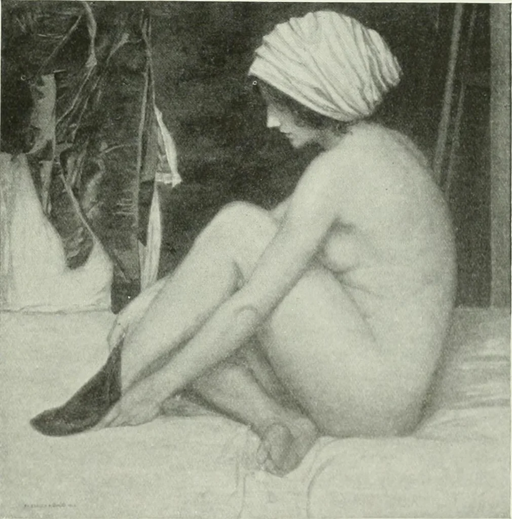 An illustration from Studio international, 1893, leaf 78