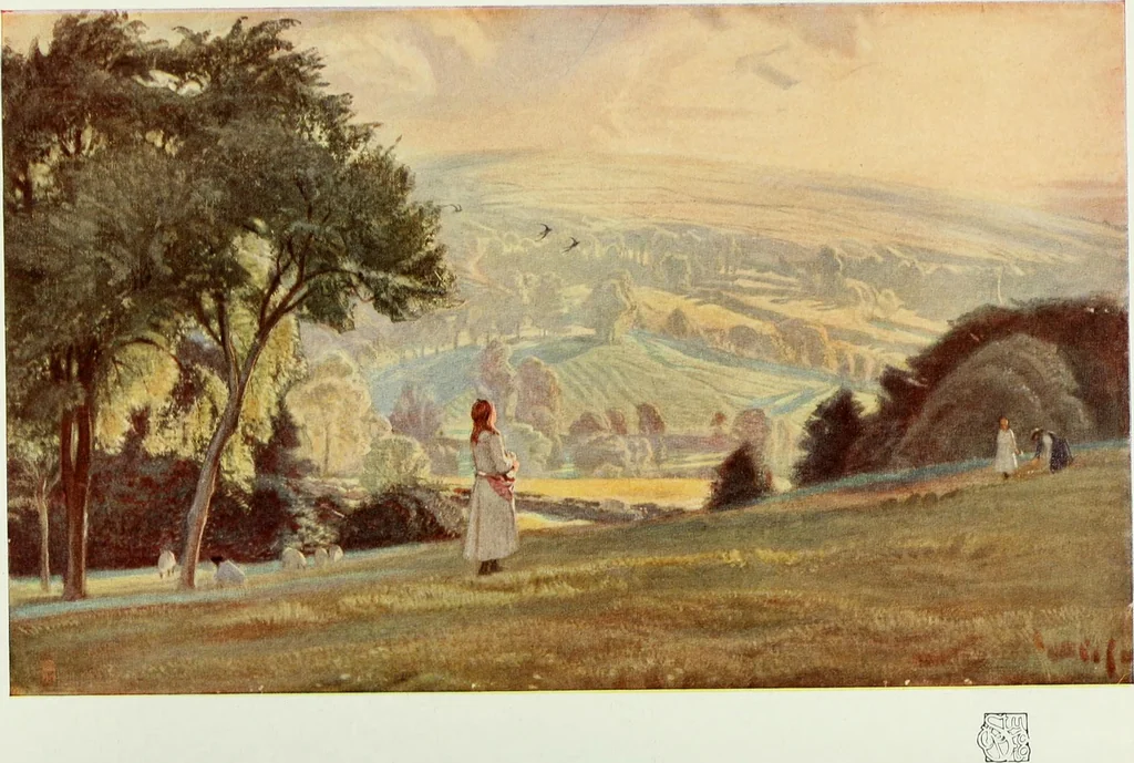 An illustration from Studio international, 1893, leaf 93