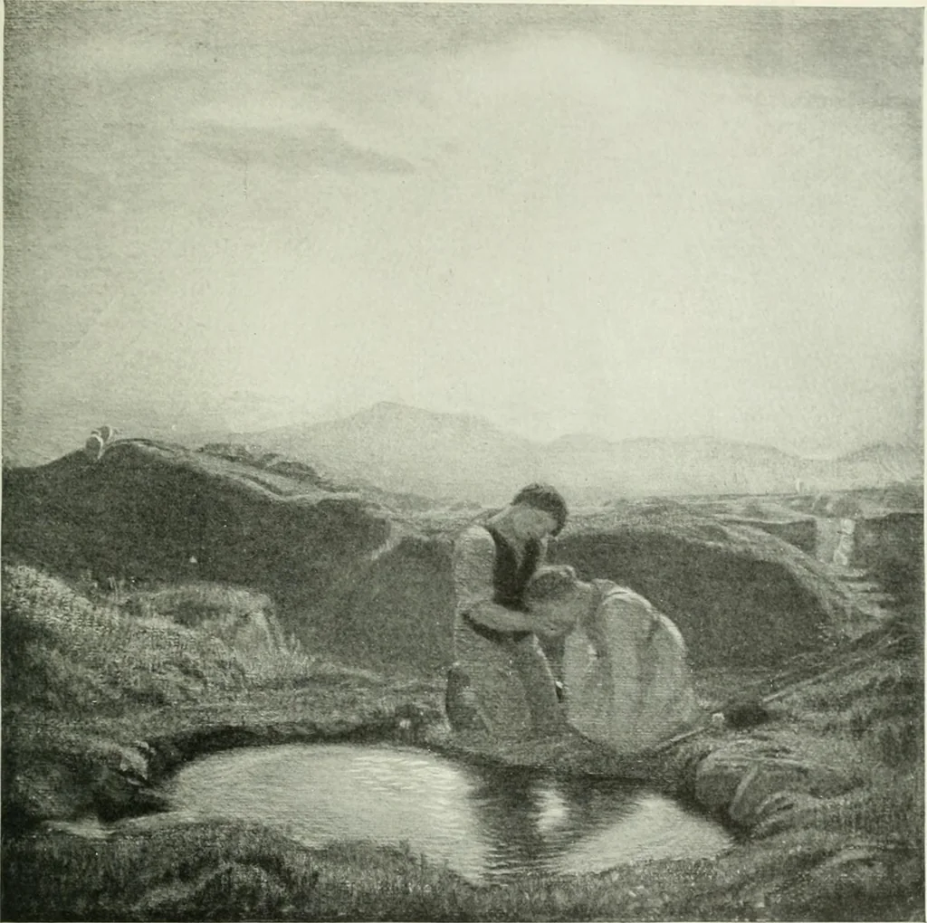 An illustration from Studio international, 1893, leaf 98