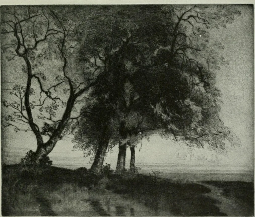 An illustration from Studio international, 1893, leaf 106