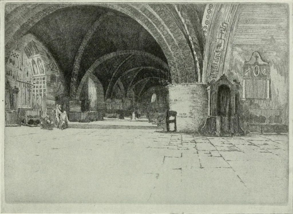 An illustration from Studio international, 1893, leaf 111
