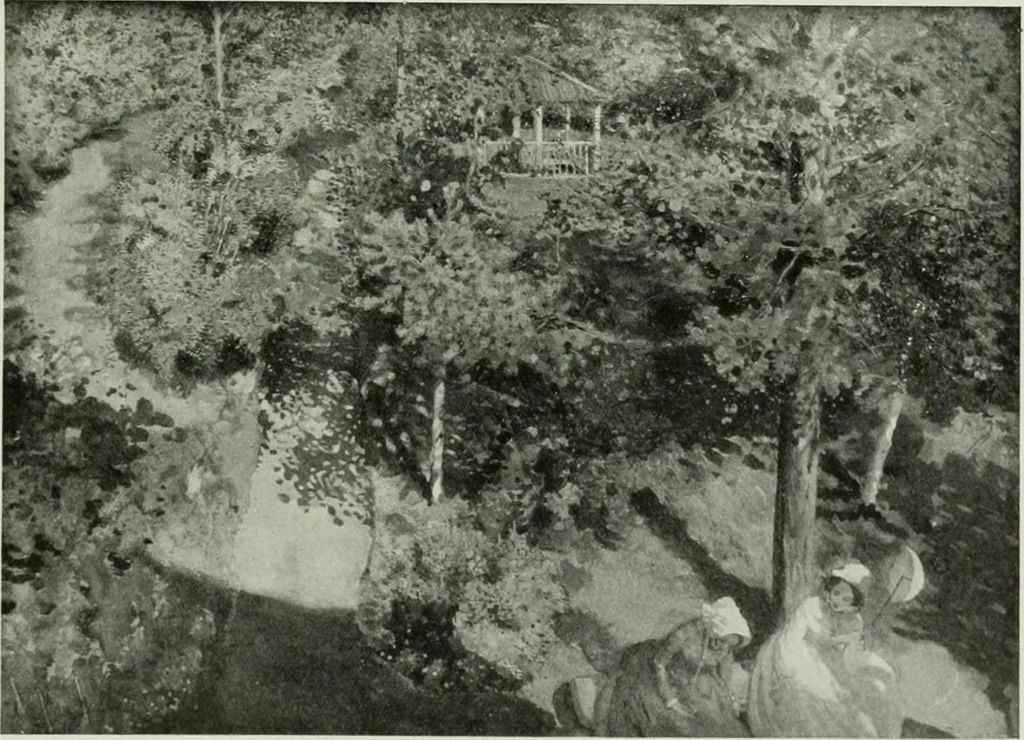 An illustration from Studio international, 1893, leaf 112
