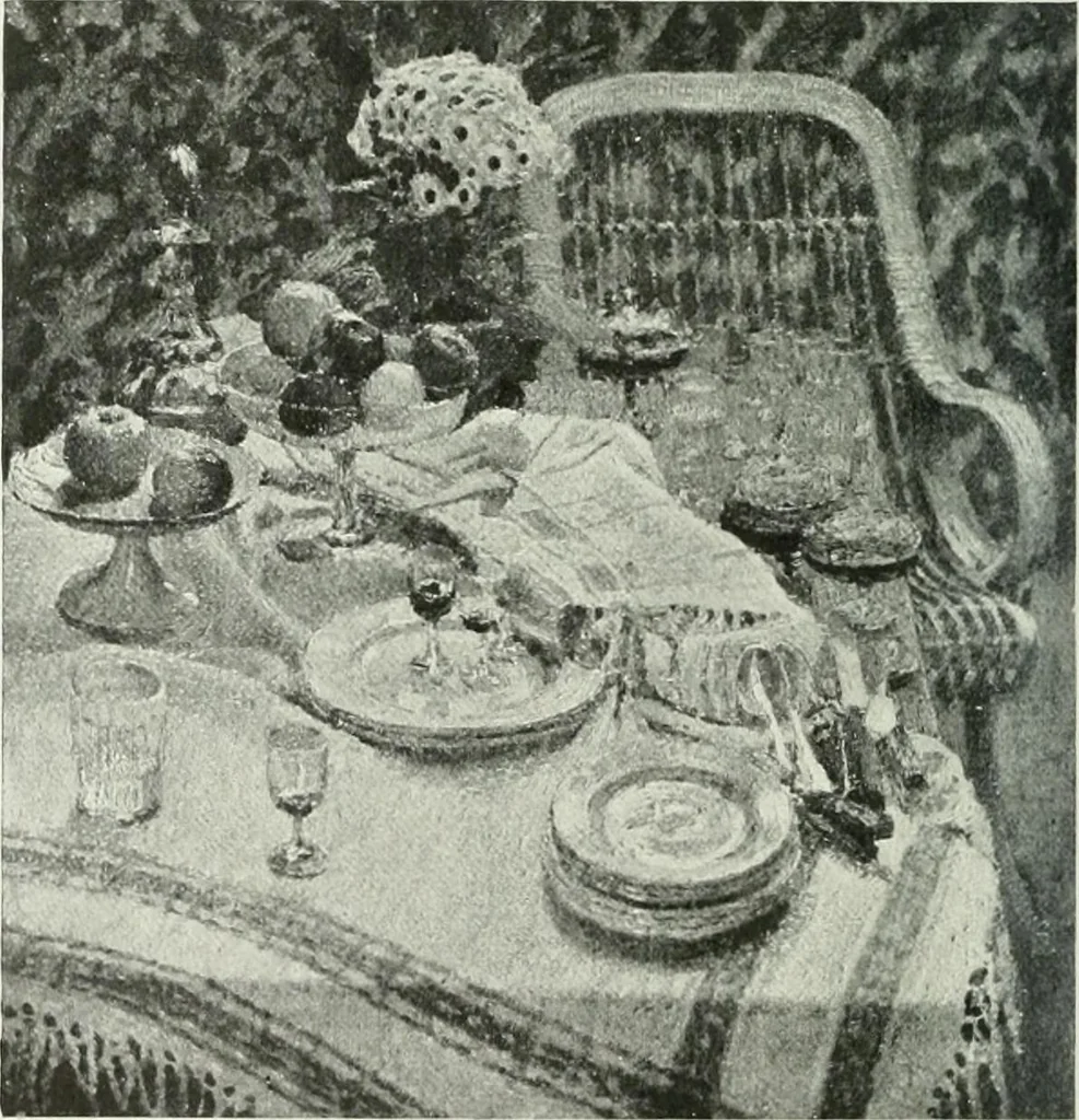 An illustration from Studio international, 1893, leaf 117