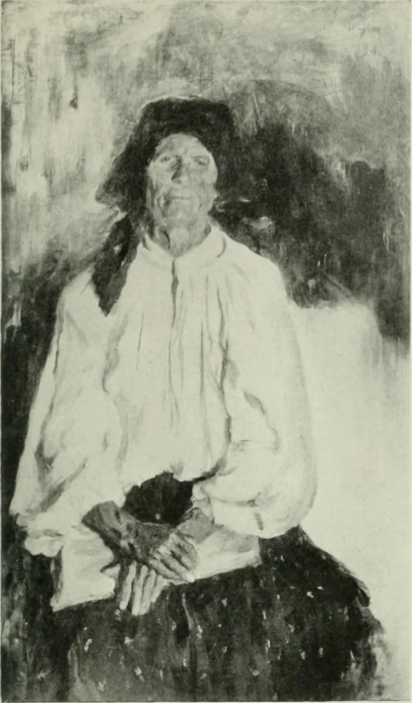 An illustration from Studio international, 1893, leaf 118