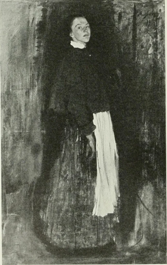 An illustration from Studio international, 1893, leaf 119