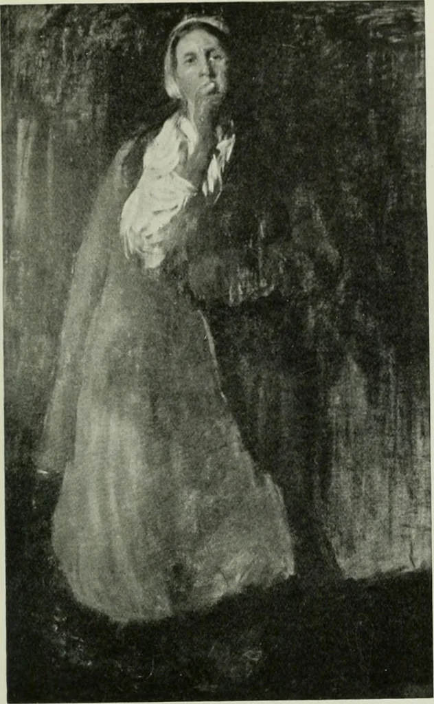An illustration from Studio international, 1893, leaf 120