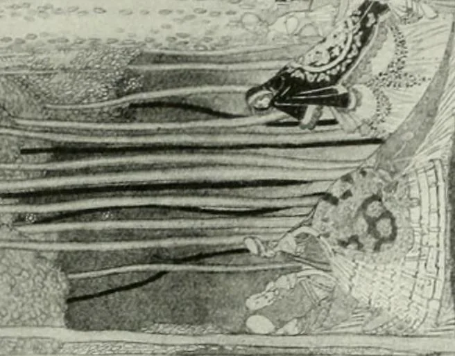 An illustration from Studio international, 1893, leaf 128