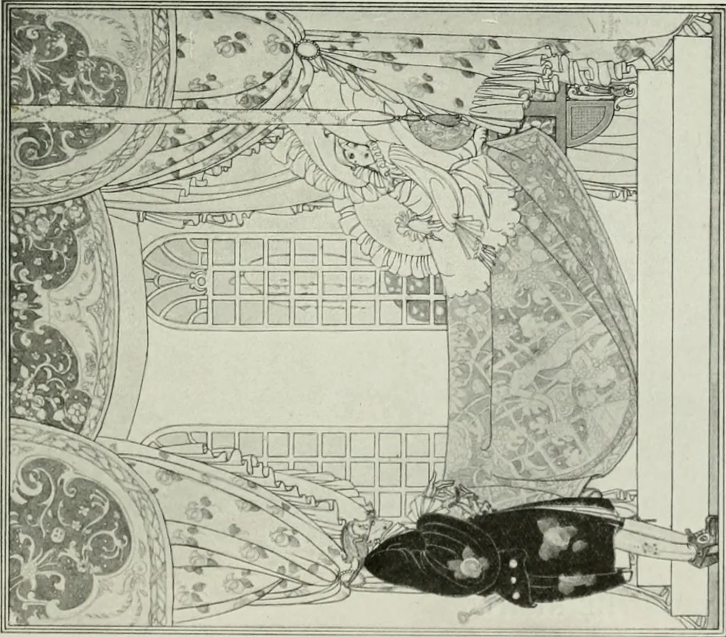 An illustration from Studio international, 1893, leaf 128