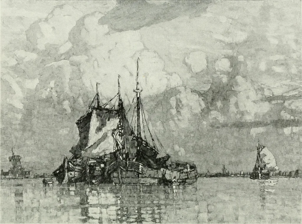 An illustration from Studio international, 1893, leaf 145