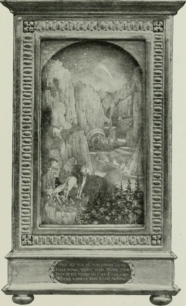 An illustration from Studio international, 1893, leaf 146