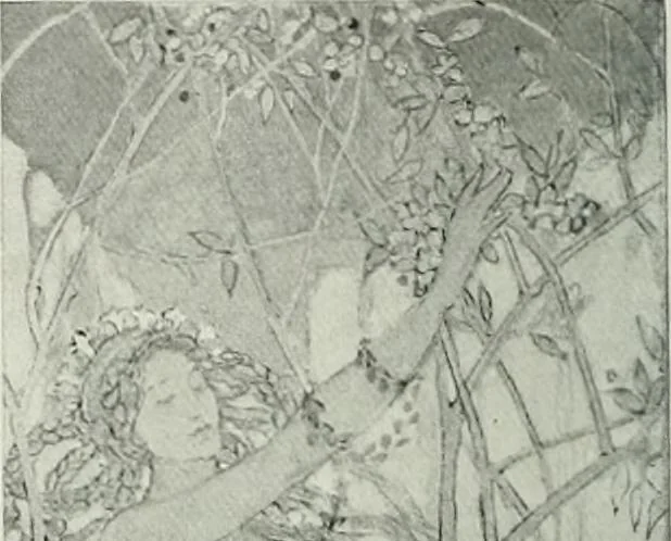 An illustration from Studio international, 1893, leaf 147