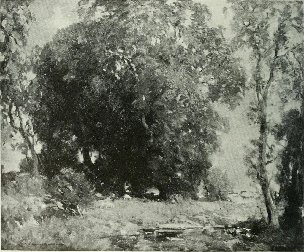 An illustration from Studio international, 1893, leaf 15