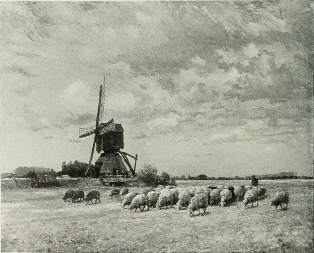 An illustration from Studio international, 1893, leaf 155