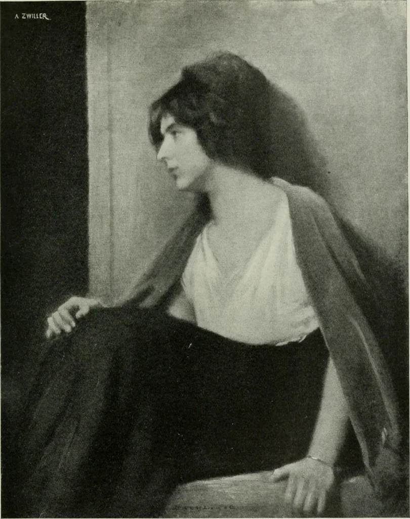An illustration from Studio international, 1893, leaf 158