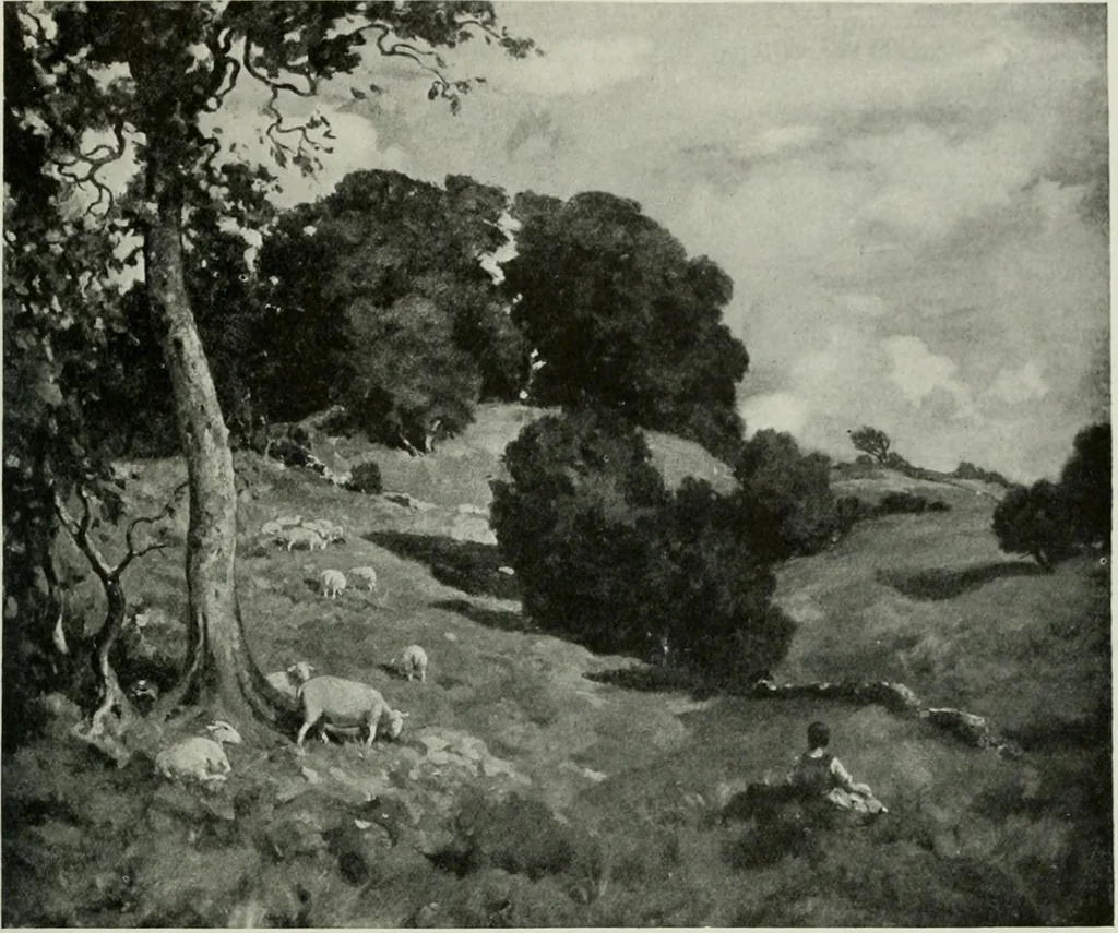 An illustration from Studio international, 1893, leaf 16