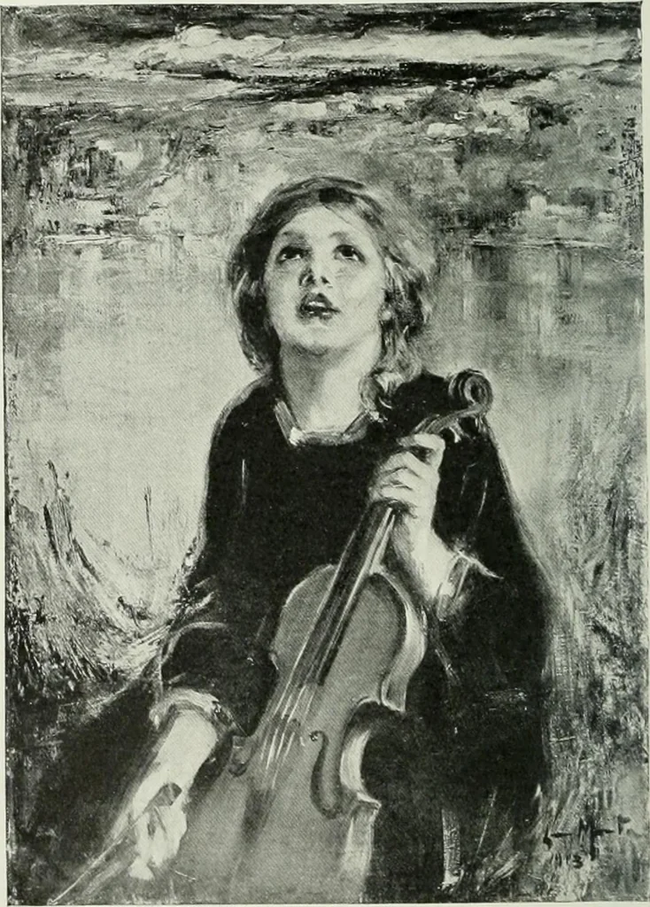 An illustration from Studio international, 1893, leaf 165