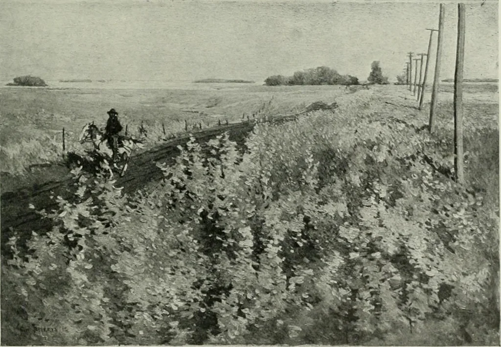 An illustration from Studio international, 1893, leaf 166