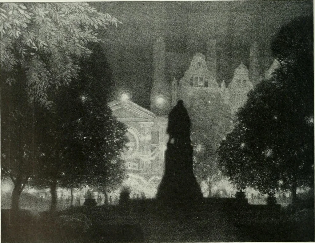 An illustration from Studio international, 1893, leaf 169