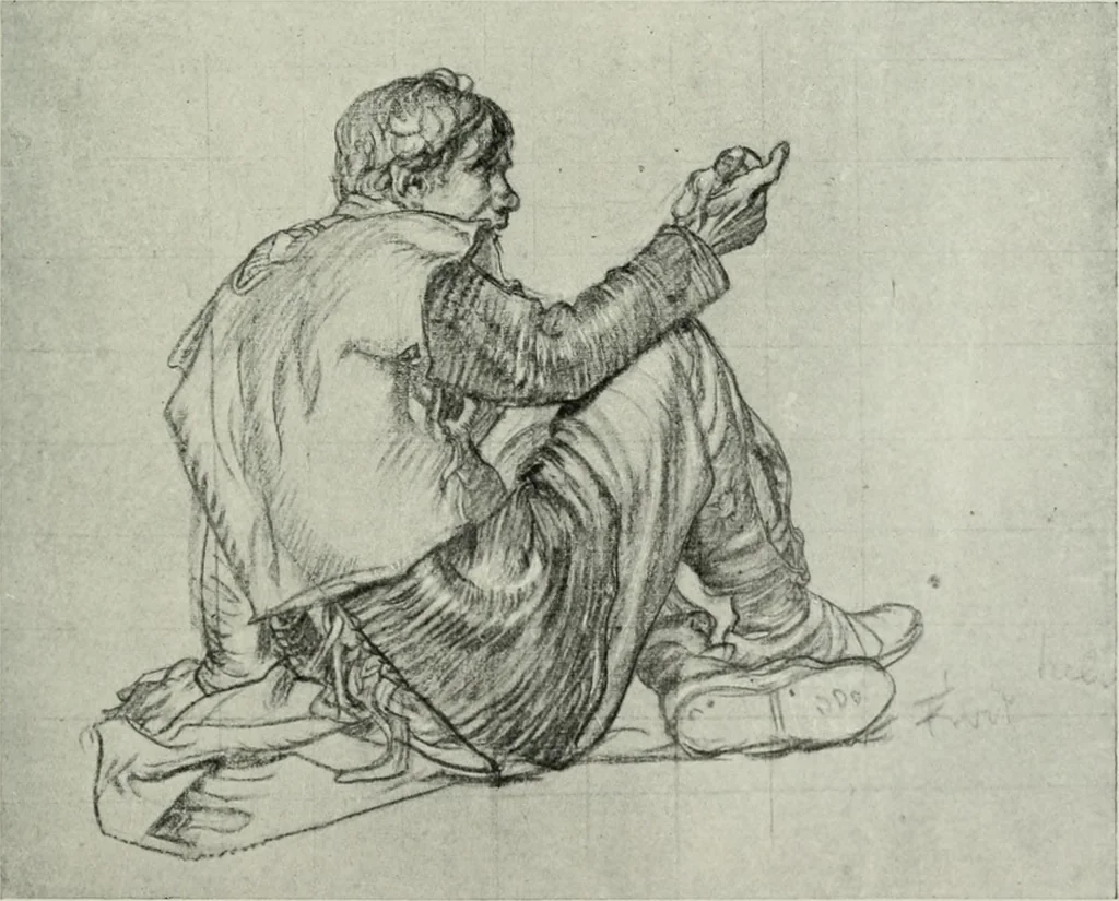 An illustration from Studio international, 1893, leaf 180
