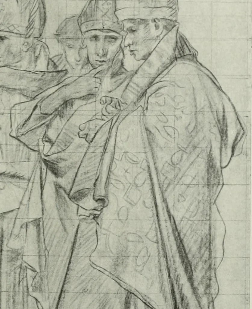 An illustration from Studio international, 1893, leaf 182