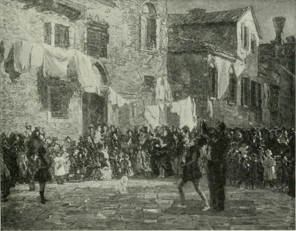 An illustration from Studio international, 1893, leaf 188