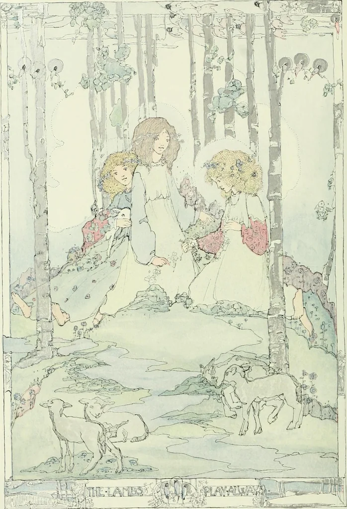 An illustration from Studio international, 1893, leaf 205
