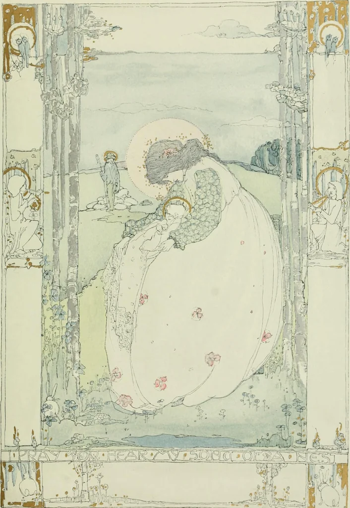 An illustration from Studio international, 1893, leaf 210