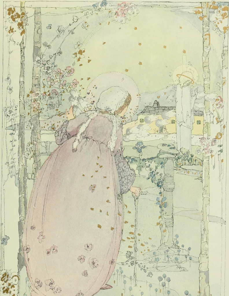 An illustration from Studio international, 1893, leaf 212