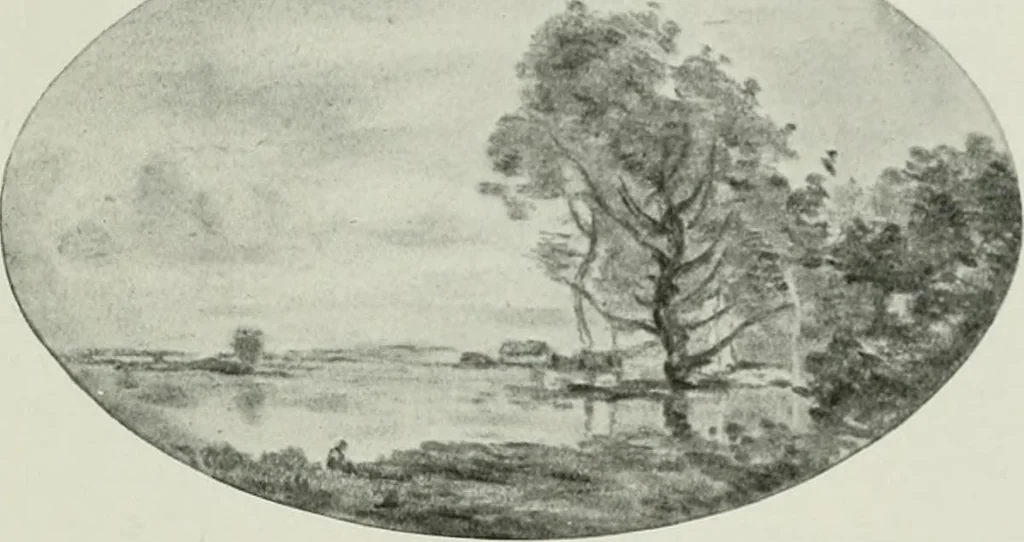 An illustration from Studio international, 1893, leaf 214