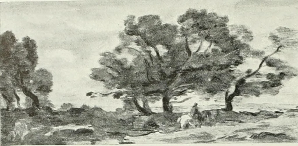 An illustration from Studio international, 1893, leaf 217